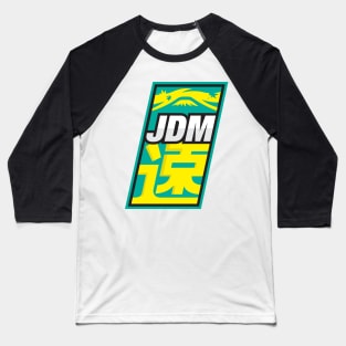 JDM Japanese Automotive Sticker / T-shirt Leaf Colourway Baseball T-Shirt